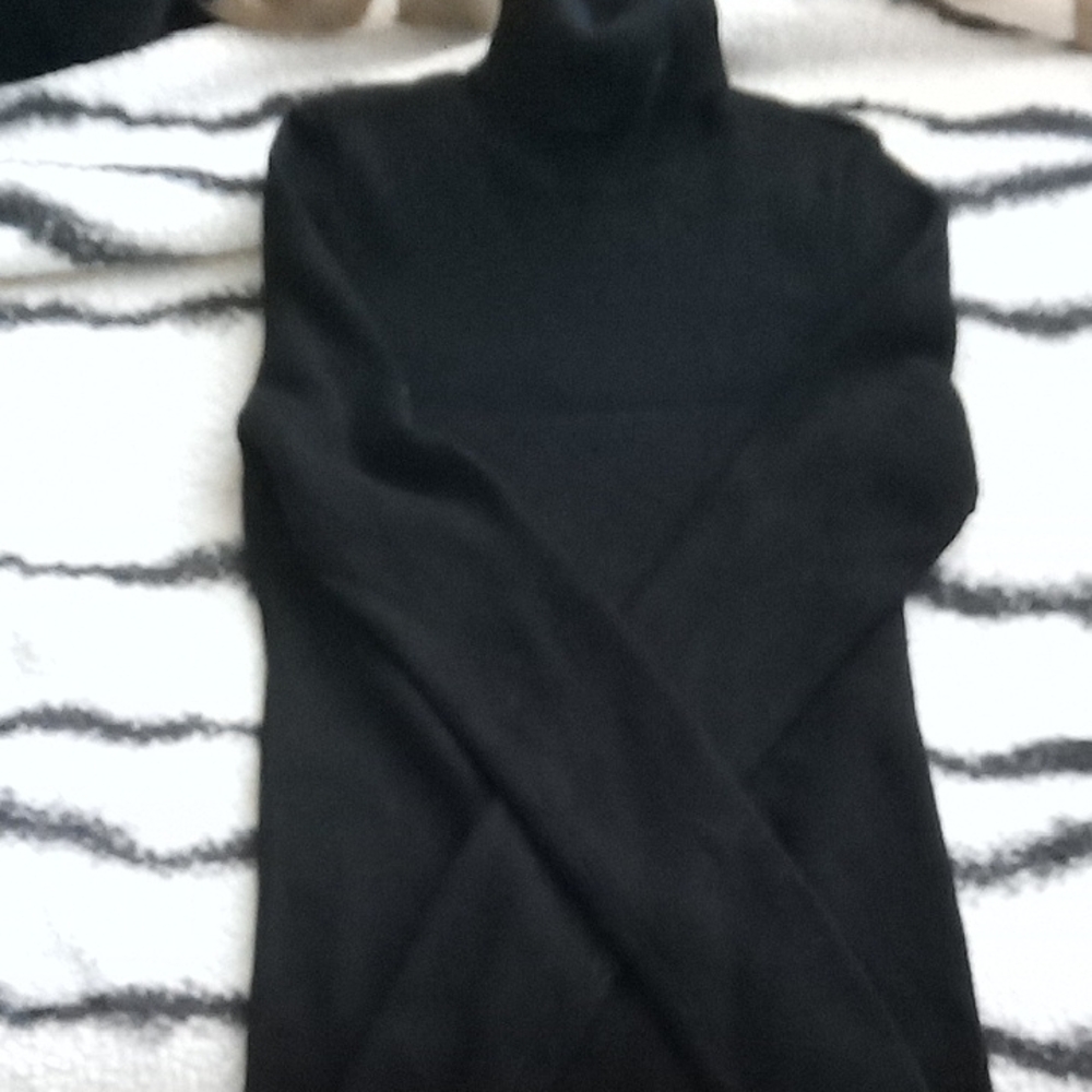 Lauren Ralph Lauren Black Turtleneck Sweater